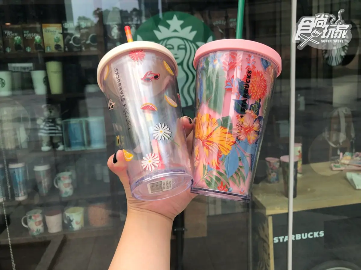 星巴克整個7月「買一送一」這樣拿！還有LA潮牌聯名11款粉嫩系雜貨