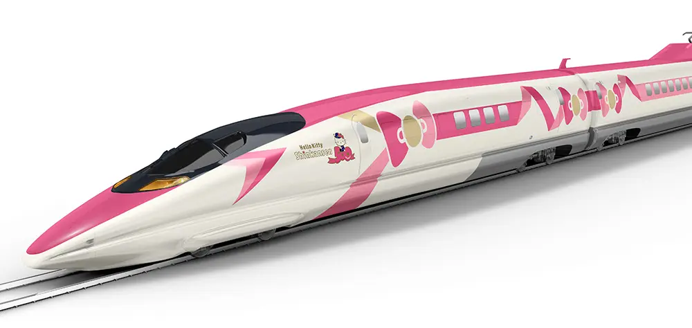 少女心爆表！「Hello Kitty」新幹線+「泡泡先生」限定電車，立馬去日本