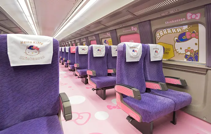 少女心爆表！「Hello Kitty」新幹線+「泡泡先生」限定電車，立馬去日本
