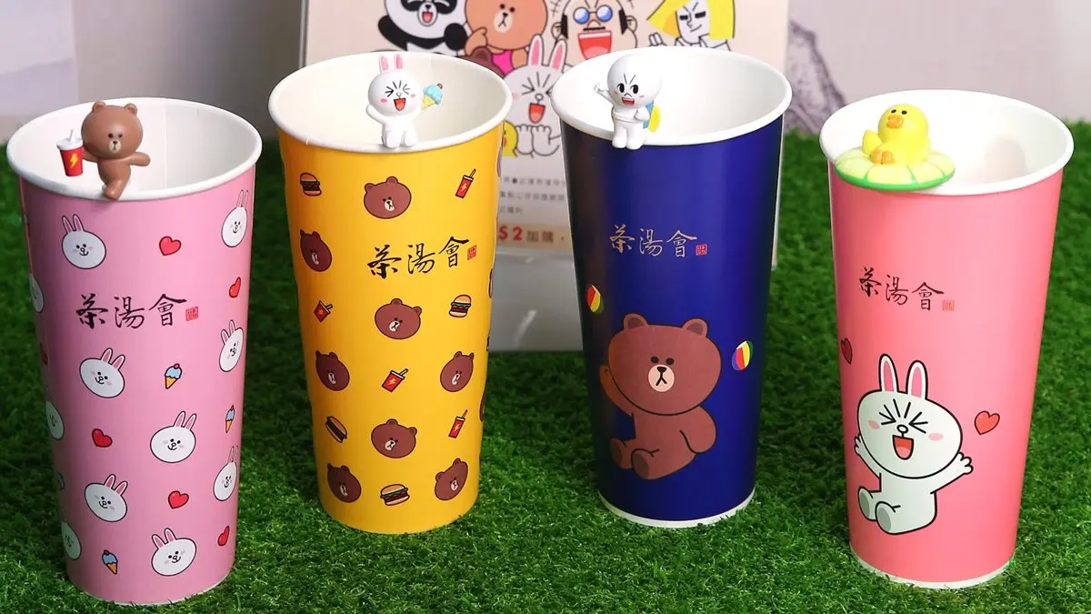 LINE迷們集合！ 「茶湯會+LINE Friends」聯名杯款！集點換角色公仔、扭蛋還有飲品買一送一優惠
