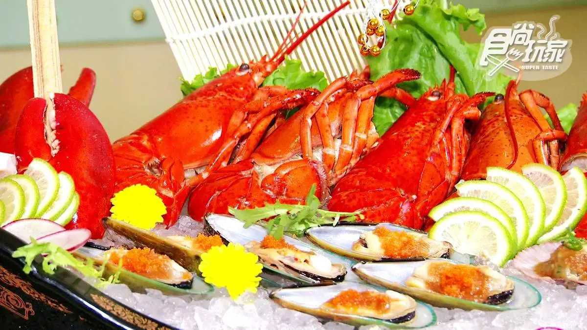 超高級Buffet！波士頓龍蝦湯喝到飽 還有滿滿蝦膏鹽酥天使紅蝦任你拿