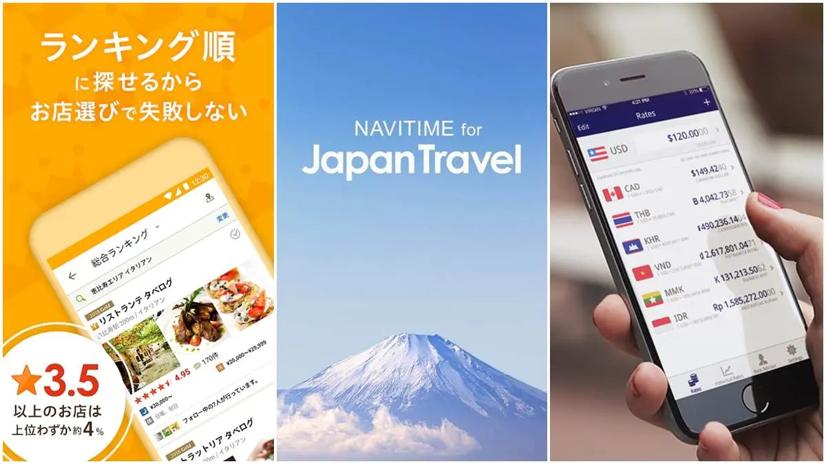 日本自助公認6大「最好用APP」！找餐廳、優惠、免費Wi-Fi全都有