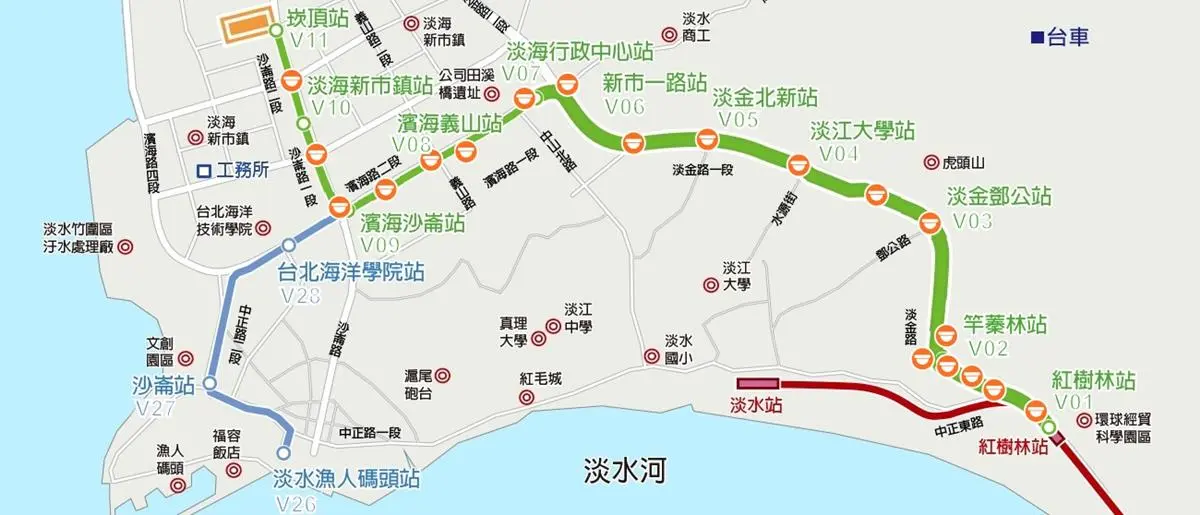 淡海輕軌即將通車!最新人氣「淡水新影城、幾米候車亭」一日遊打卡點 淡海輕軌即將通車!最新人氣「淡水新影城、幾米候車亭」一日遊打卡點