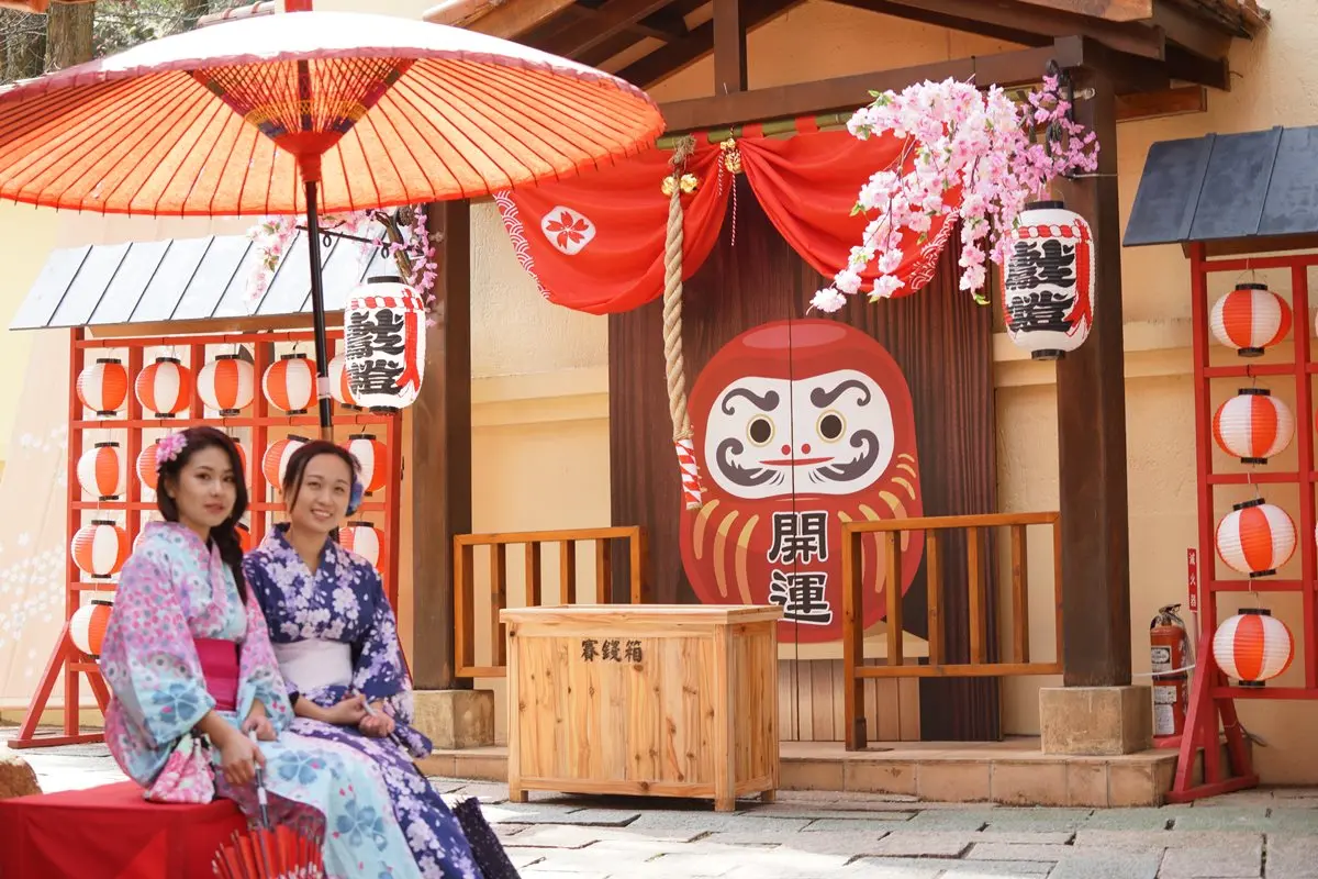 九族「賞櫻祭」開始！5千棵櫻花樹綻放，浴衣、野餐、燈光秀通通有