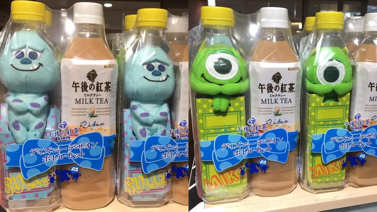不是米奇！午後の紅茶再推「大眼怪、毛怪」組合，限定開賣