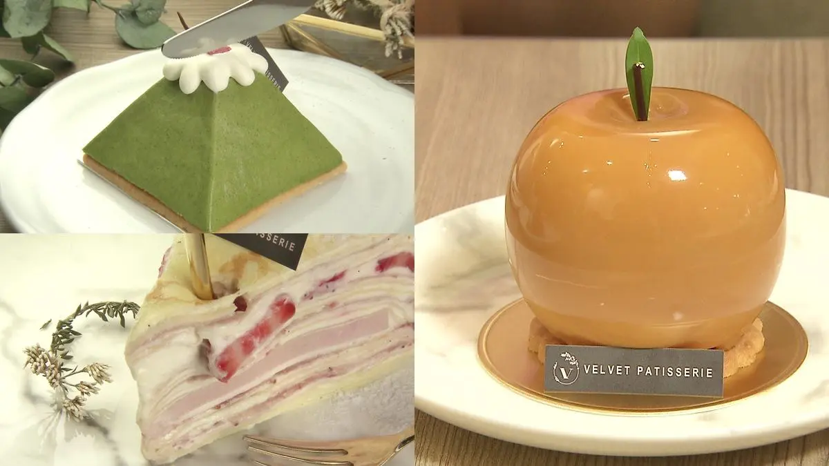 開工療癒系下午茶！每道甜點都像藝術品，必點限量草莓千層、焦糖青蘋