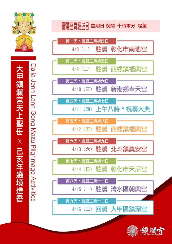 注意！4月瘋大甲媽祖遶境，這6個禁忌不能做