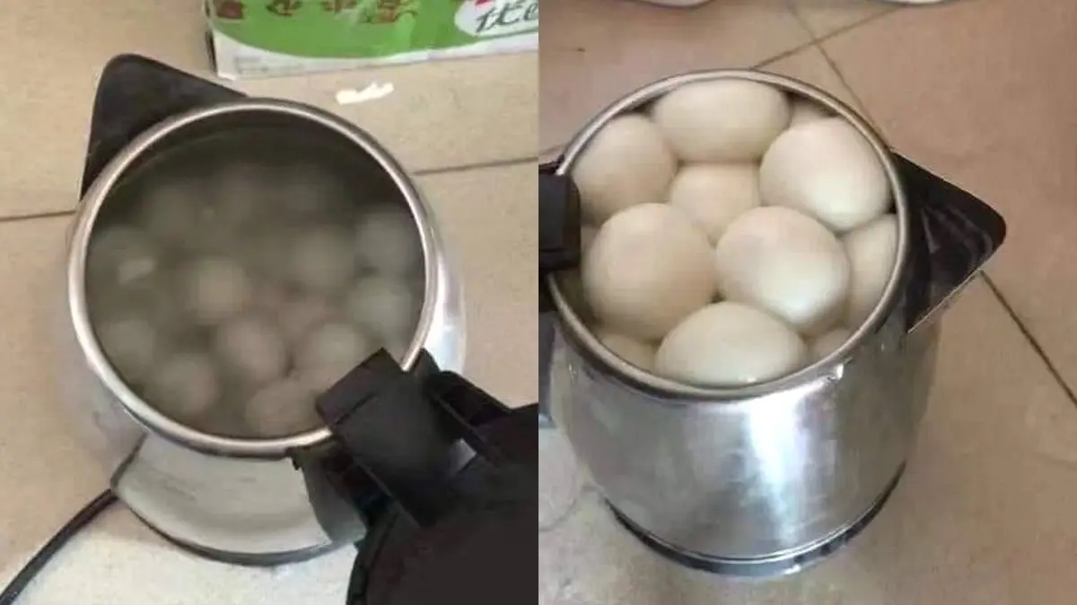 親愛的我把食物變大惹！湯圓煮成饅頭，網笑瘋：賺到了！