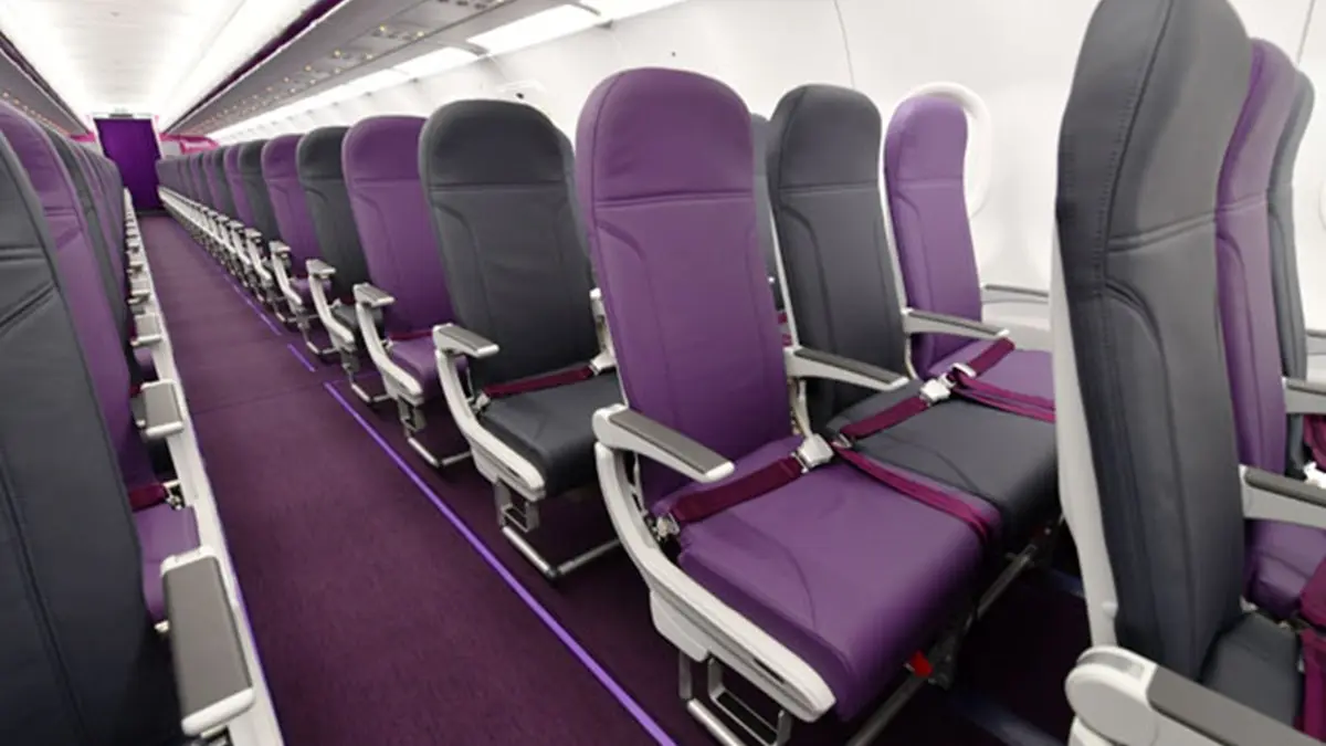 「樂桃航空」新客機曝光！網驚呼：椅背傾斜15度不能調！