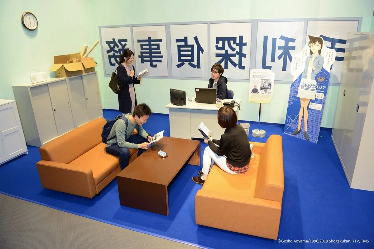 海外首站「名偵探柯南搜查展」在這，拍毛利偵探事務所、玩推理遊戲