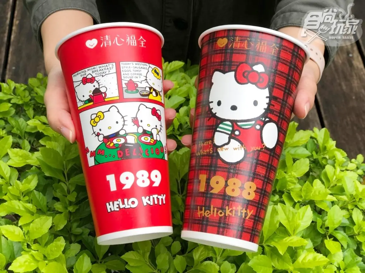 1983~1991年粉絲站出來！清心第二波「Hello Kitty聯名杯+周邊」全數公開