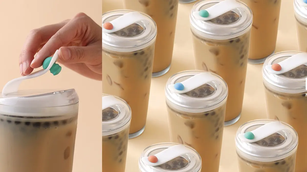 珍珠奶茶控救星！沒吸管也能吸「環保珍奶杯」這時買得到