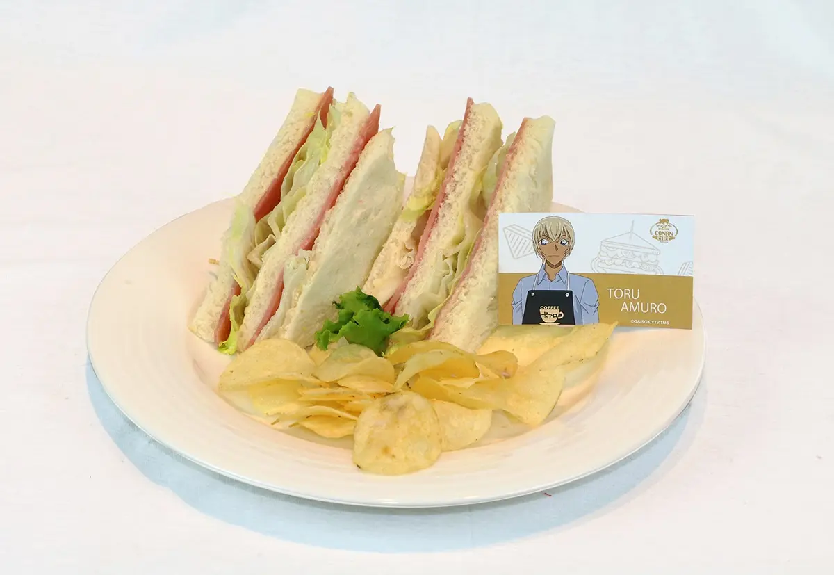 「柯南咖啡廳」台灣店菜單搶先曝光！神還原「安室透三明治」