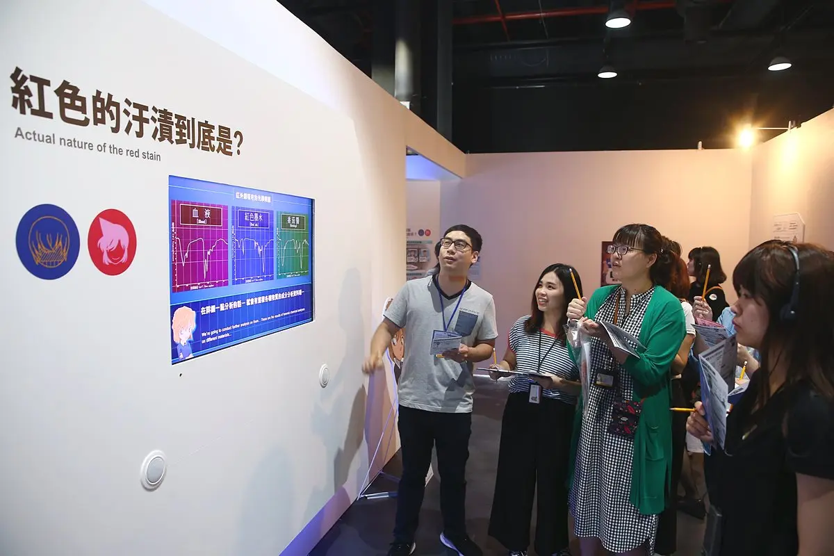 柯南迷朝聖!海外首站「名偵探柯南搜查」展覽,玩推理遊戲、拜訪毛利家 柯南迷朝聖!海外首站「名偵探柯南搜查」展覽,玩推理遊戲、拜訪毛利家