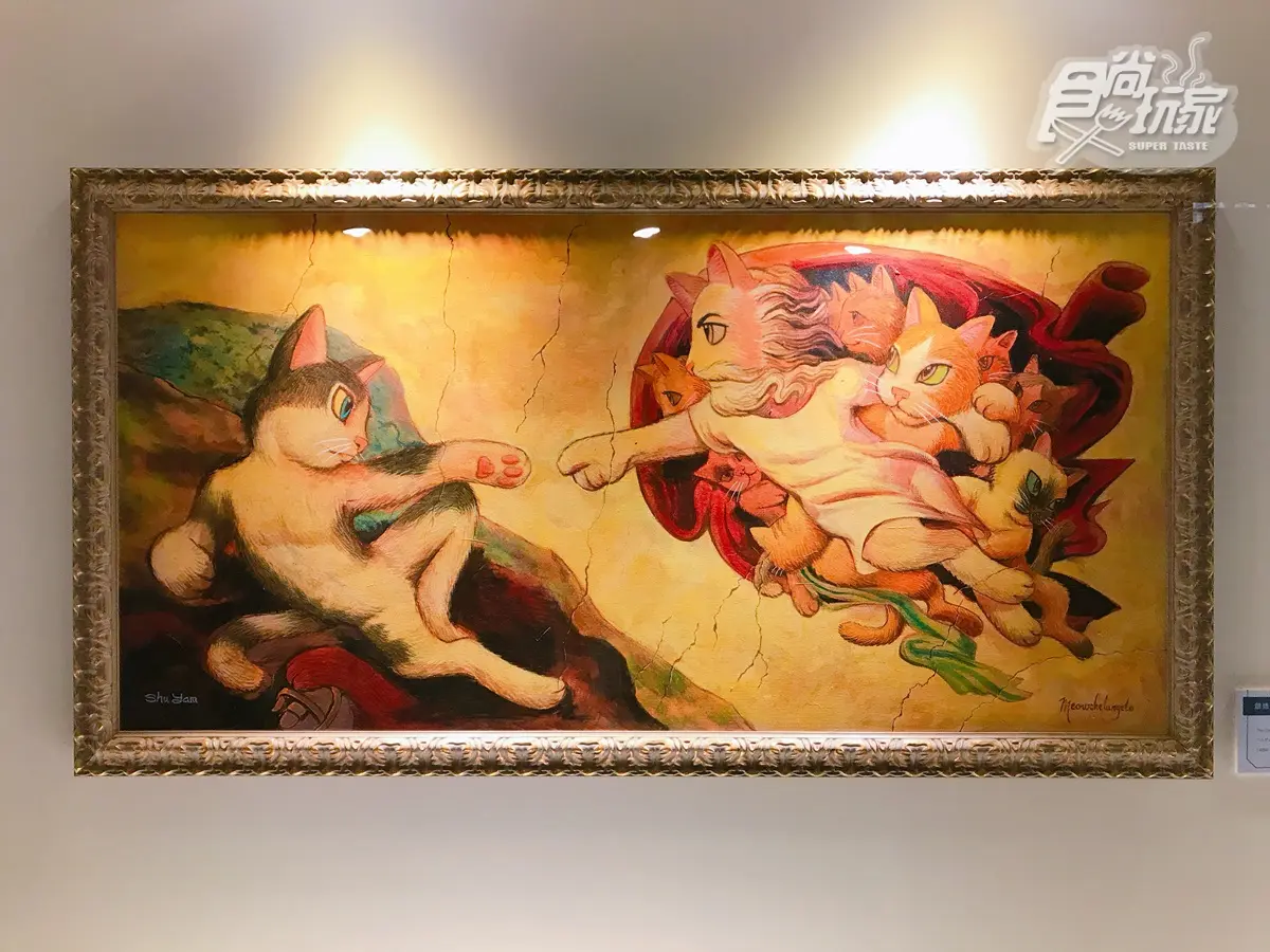 蒙娜麗莎變「貓」看過嗎?貓美術館打造縮小版「貓頭羅浮宮」 蒙娜麗莎變「貓」看過嗎?貓美術館打造縮小版「貓頭羅浮宮」