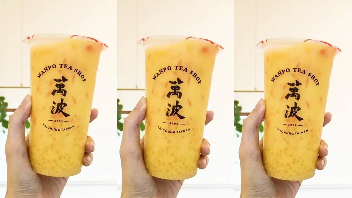 芒果新飲料！萬波島嶼限定「楊枝甘露」，古早味芋圓「免費加」
