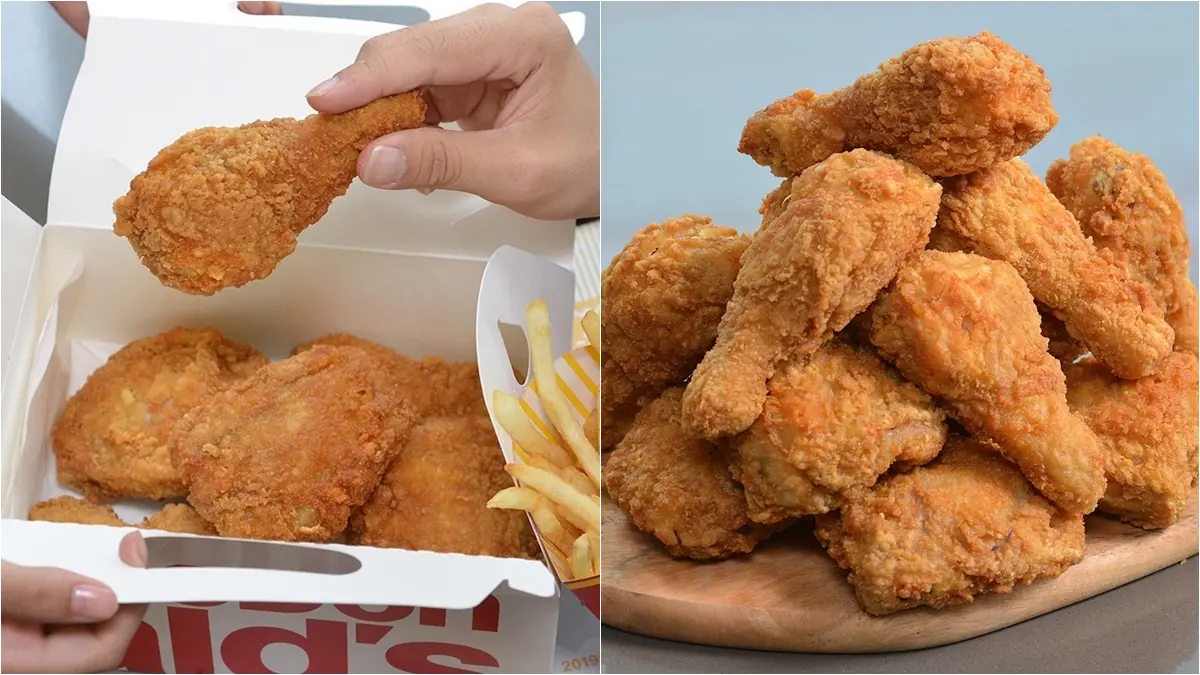 麥當勞將「雞腿、雞翅」麥脆雞分開賣，有機會免費吃94天炸雞