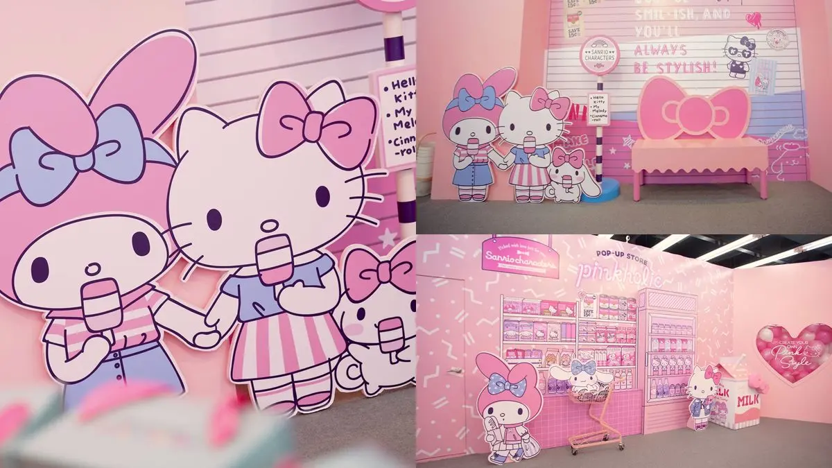 閨蜜們放假約這！「三麗鷗粉紅期間限定店」開展，一起少女心噴發