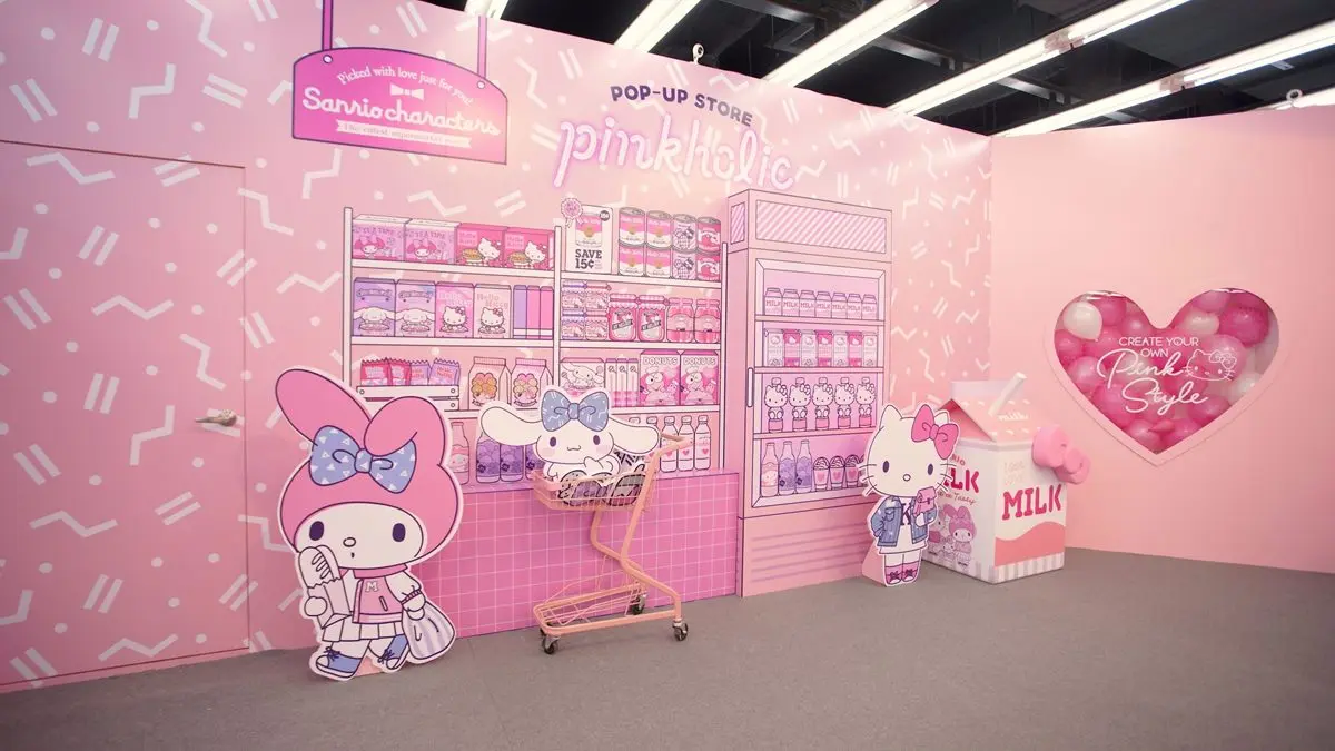 閨蜜們放假約這！「三麗鷗粉紅期間限定店」開展，一起少女心噴發
