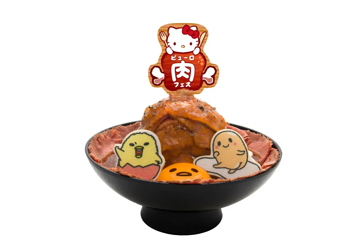 三麗鷗迷注意！Hello Kitty拉麵、蛋黃哥牛丼、美樂蒂冰棒這裡吃