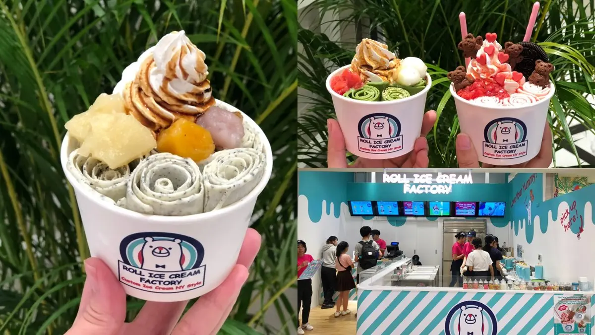 首7天免費加料！日本超夢幻捲捲冰「ROLL ICE CREAM FACTORY」＋台灣限定口味