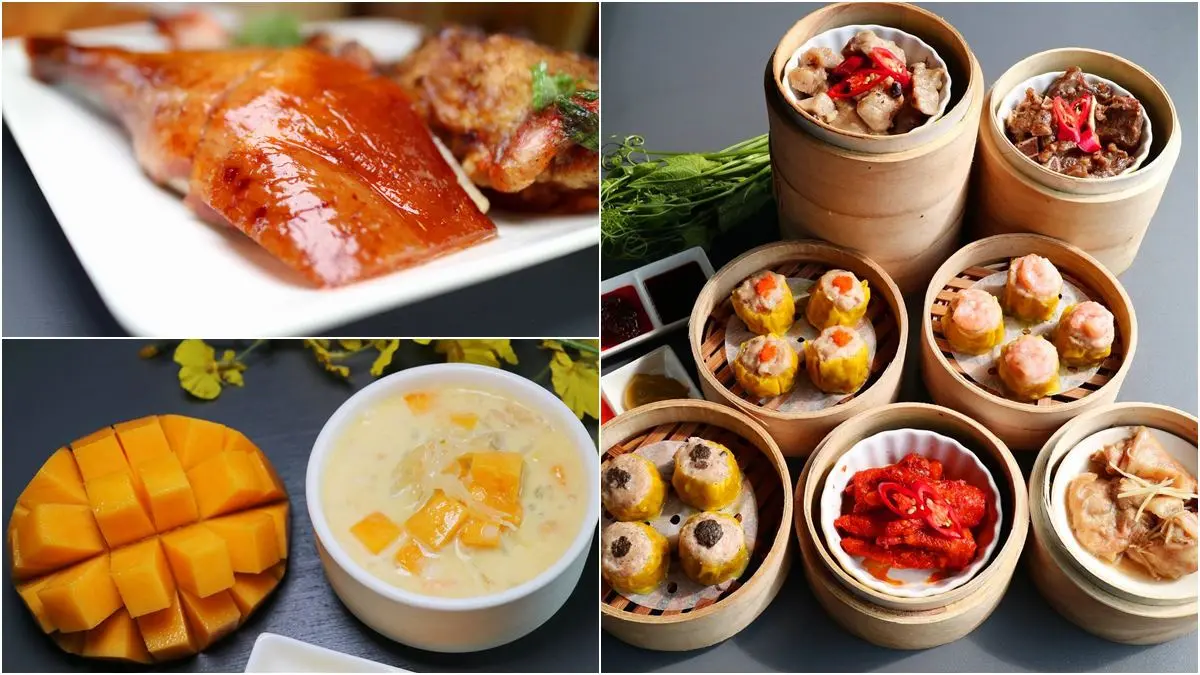 烤鴨、水煮牛上百種港點吃到飽，港式飲茶88折限時10天