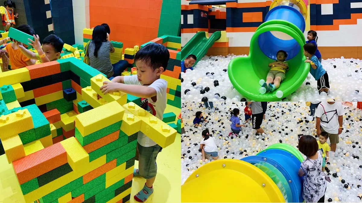 台南人抓小孩放電了!巨型積木樂園+Kakao獨家快閃店,繽紛過暑假 台南人抓小孩放電了!巨型積木樂園+Kakao獨家快閃店,繽紛過暑假