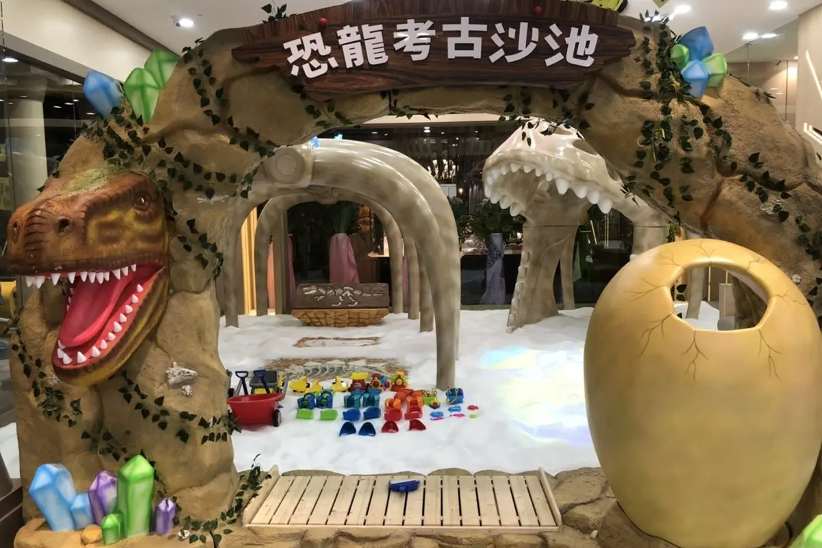 挑戰台中親子極限！600坪室內恐龍考古、球池、職能體驗大街玩翻天（文末抽獎）