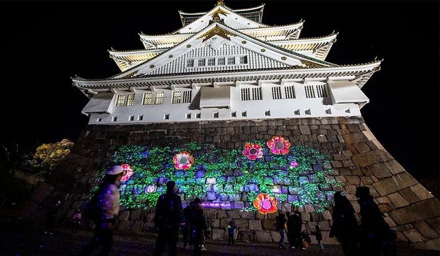 夜遊仙境!日本大阪「SAKUYA LUMINA」夢幻燈光展,整個展區都是IG打卡點 夜遊仙境!日本大阪「SAKUYA LUMINA」夢幻燈光展,整個展區都是IG打卡點