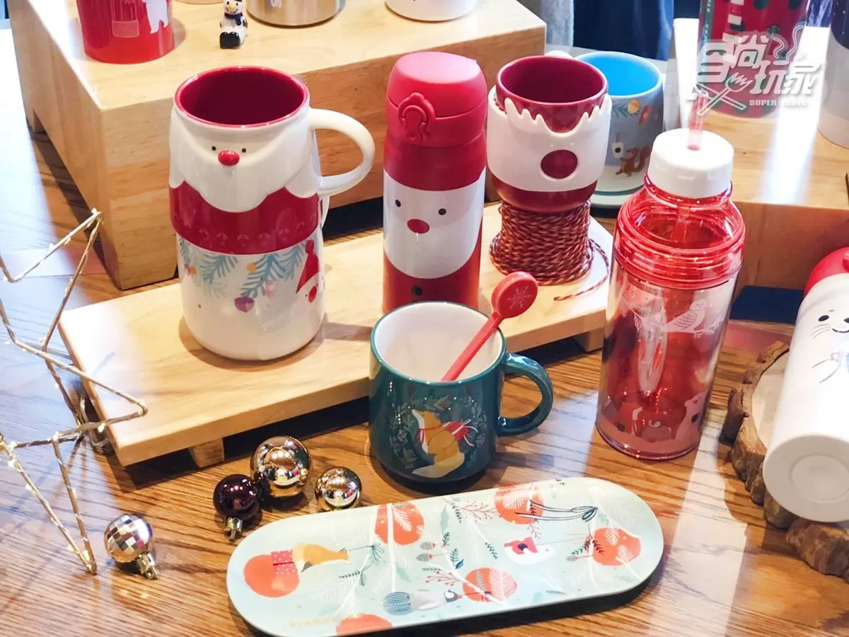 荷包攻擊！星巴克「耶誕限定商品」超過百項商品，先買「北極熊水瓶」