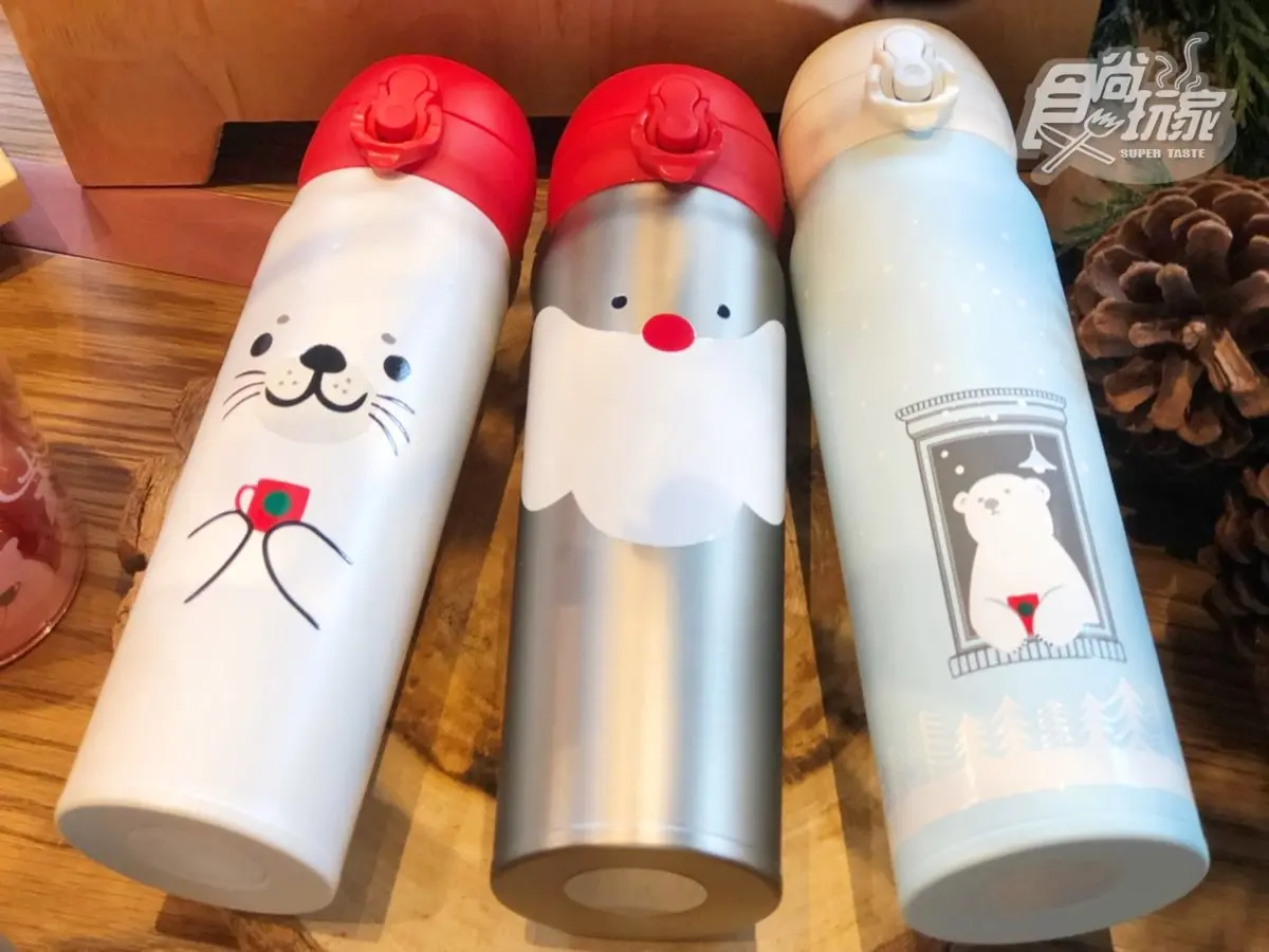 荷包攻擊！星巴克「耶誕限定商品」超過百項商品，先買「北極熊水瓶」