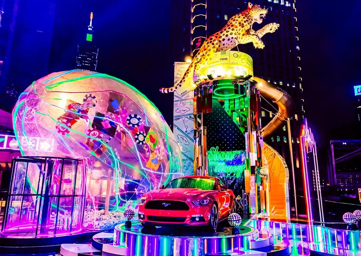 一秒置身美國Las Vegas!統一百貨耶誕「美拍打卡點」一個都不能漏勾 一秒置身美國Las Vegas!統一百貨耶誕「美拍打卡點」一個都不能漏勾