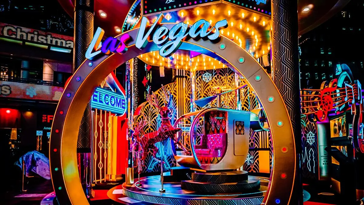 一秒置身美國Las Vegas!統一百貨耶誕「美拍打卡點」一個都不能漏勾 一秒置身美國Las Vegas!統一百貨耶誕「美拍打卡點」一個都不能漏勾