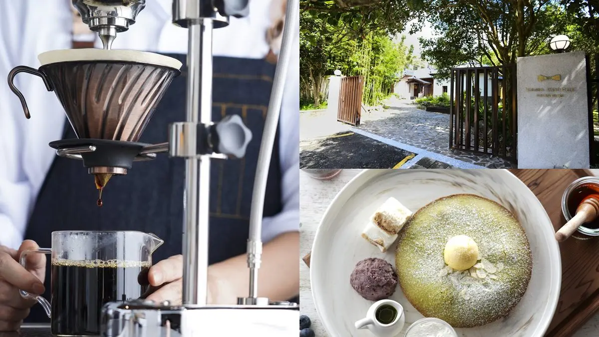 【新開店】衝北市最美祕境！cama café「豆留森林」600坪日式老宅，帽子拿鐵必喝