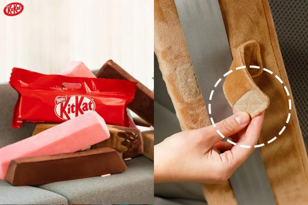 耶誕禮就送這個!KitKat巧克力放大變抱枕,一整晚香甜 耶誕禮就送這個!KitKat巧克力放大變抱枕,一整晚香甜