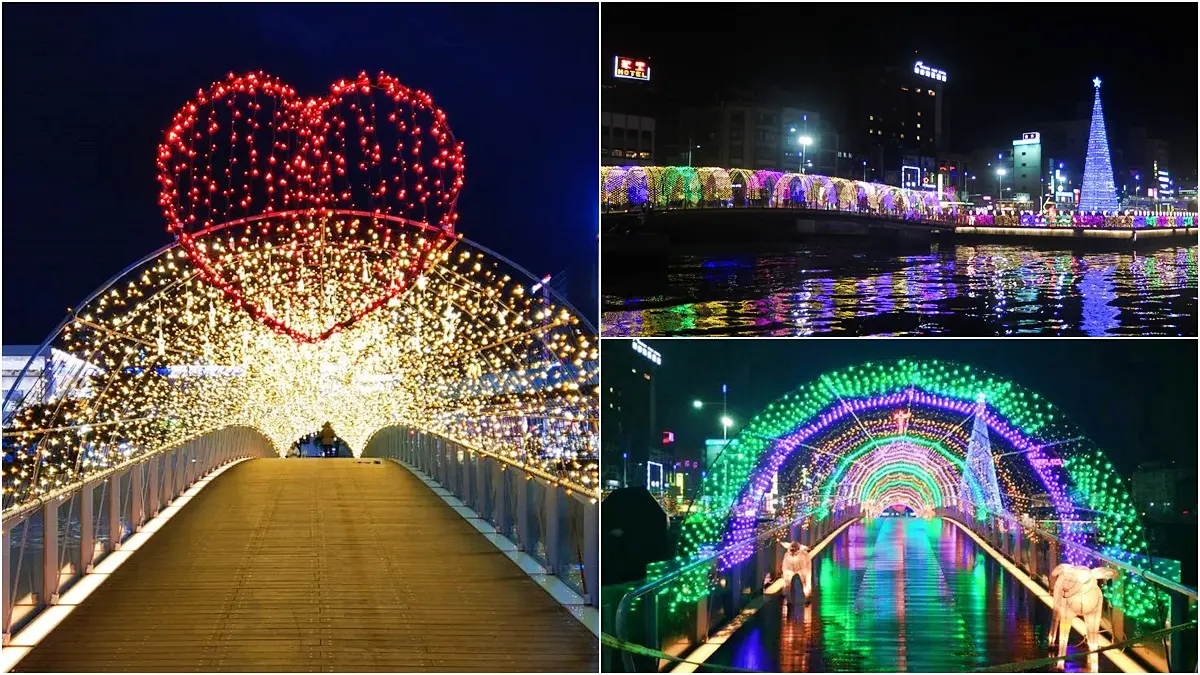 全台耶誕燈海拍美照囉!紫光隧道、黃金麋鹿好夢幻,台中TSUM TSUM最可愛 全台耶誕燈海拍美照囉!紫光隧道、黃金麋鹿好夢幻,台中TSUM TSUM最可愛
