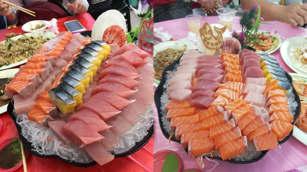 後壁湖超狂生魚片！2份大綜只要400元，網暴動：「那個厚度很可以」
