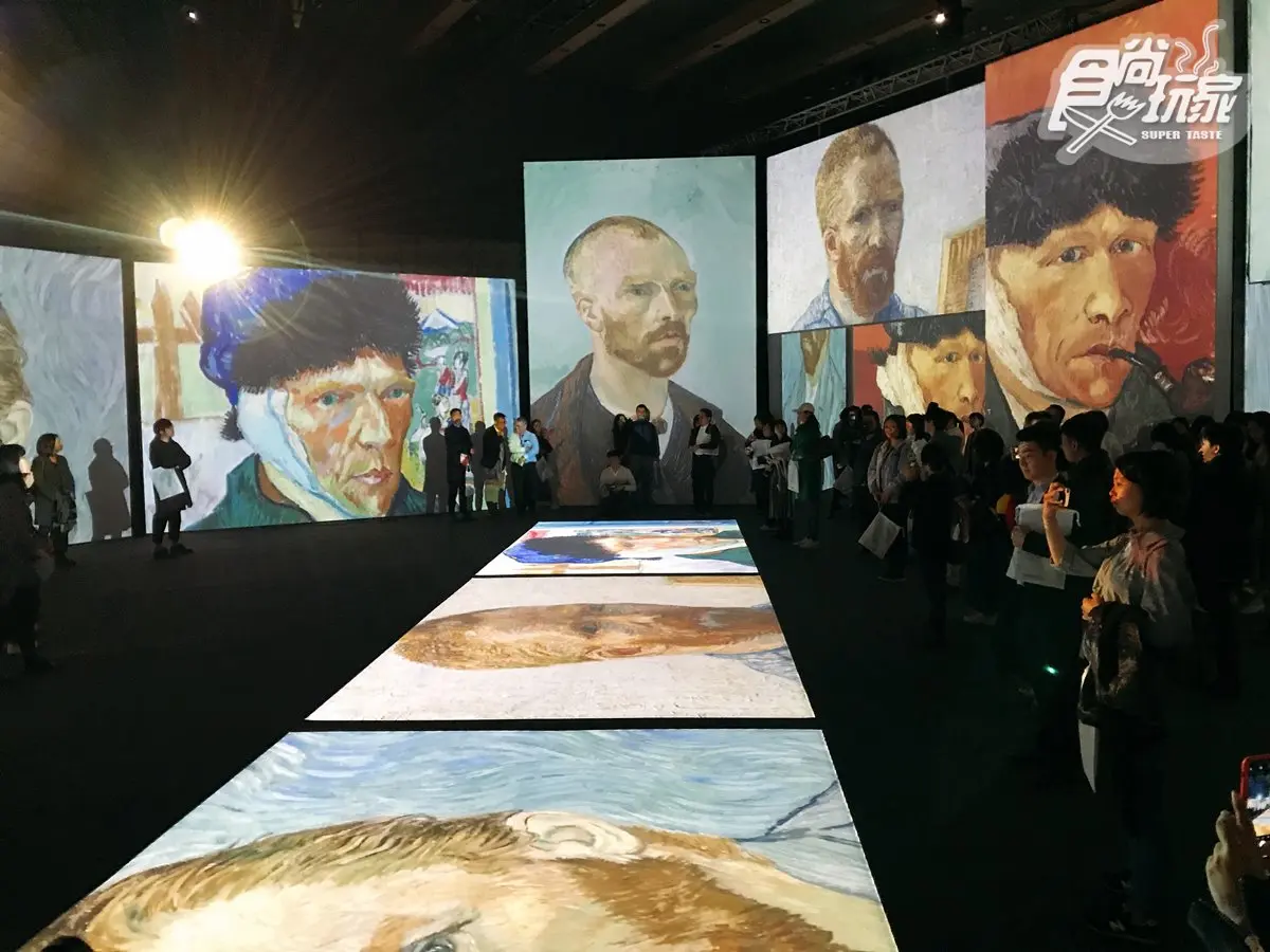 超狂3層樓高「梵谷打卡牆」！5公尺巨幕光影展，走進〈星夜〉超好拍