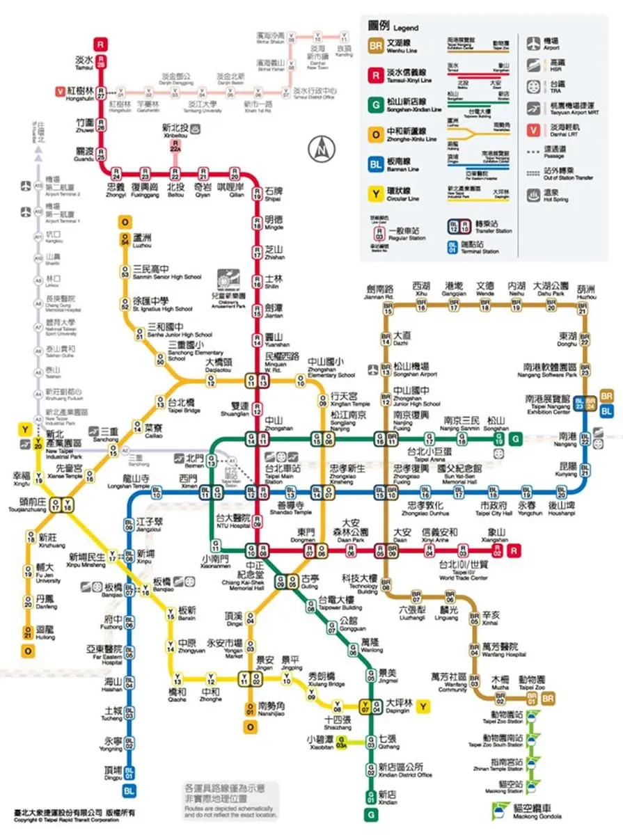 環狀線「最威Y線」曝光！「2020最美捷運路線圖」開放載，還有745個機車位免費停