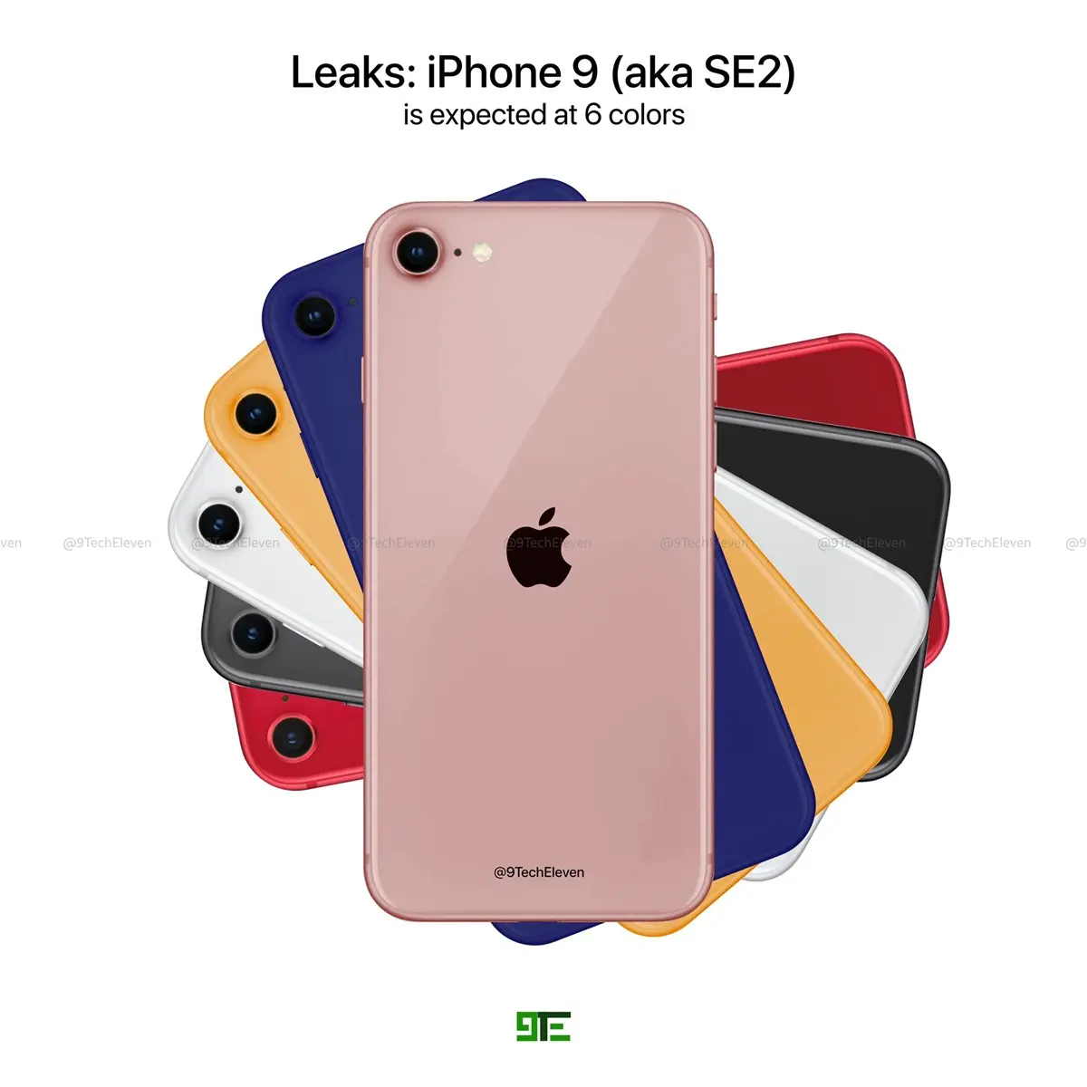 果粉嗨了!iPhone從未出現「2款全新色」曝光,「6色庶民版」一萬二能買 果粉嗨了!iPhone從未出現「2款全新色」曝光,「6色庶民版」一萬二能買