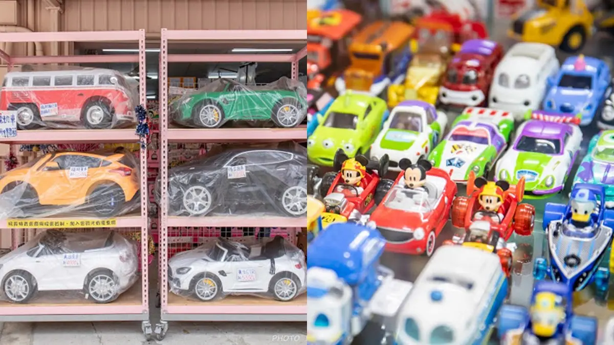上千種選擇！台中３間超好買玩具批發，第２家「占地300坪」還能打4.8折