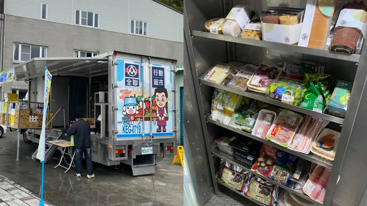  全聯「行動超市」悄悄上路！日常用品、零食、泡麵等都賣，網吶喊：好想去逛