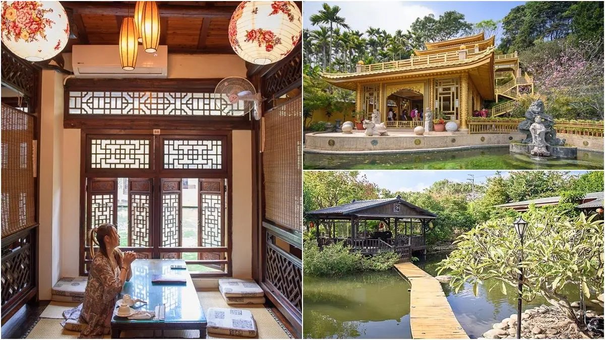 美拍台版小江南!北中南5間「超仙」庭園餐館:夢幻水上步道、仿宋金殿