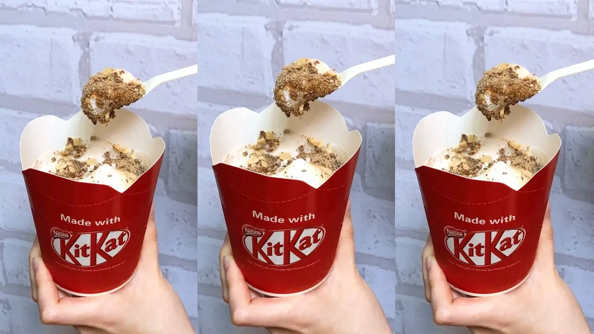 今天就開吃！漢堡王聯名出「KitKat巧克力聖代」，限時4個月嘗鮮