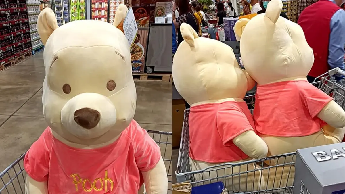 好市多集合囉！29吋「巨無霸小熊維尼」650元有找，還有超萌跳跳虎