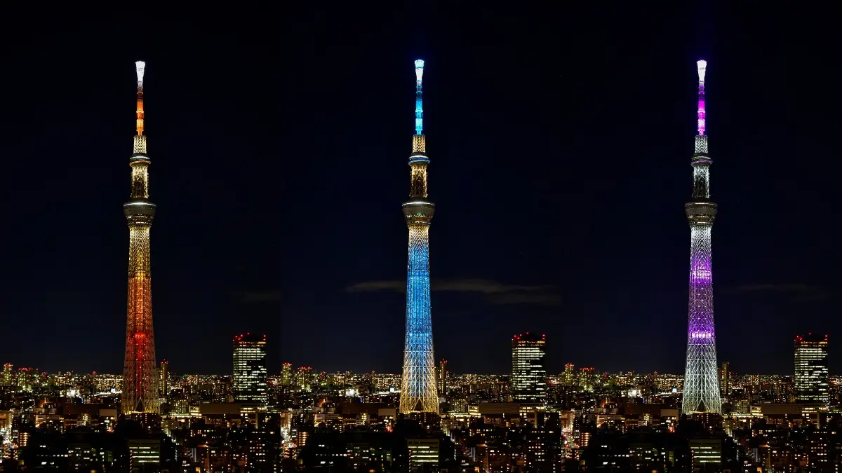 東京夜空超暖心!3種晴空塔燈光秀「抗疫祈福」!不飛日本看這篇