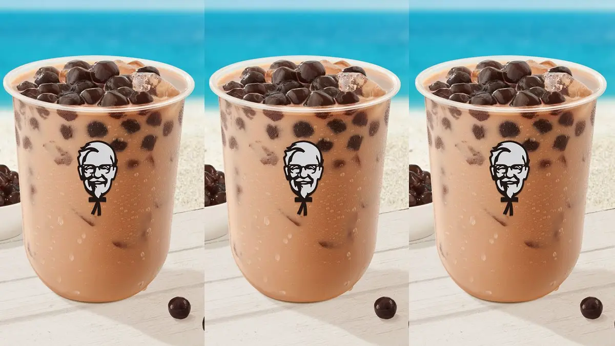 超台味組合！肯德基將推「ㄎㄎ珍珠奶茶」，完成「炸雞配珍奶」夢想