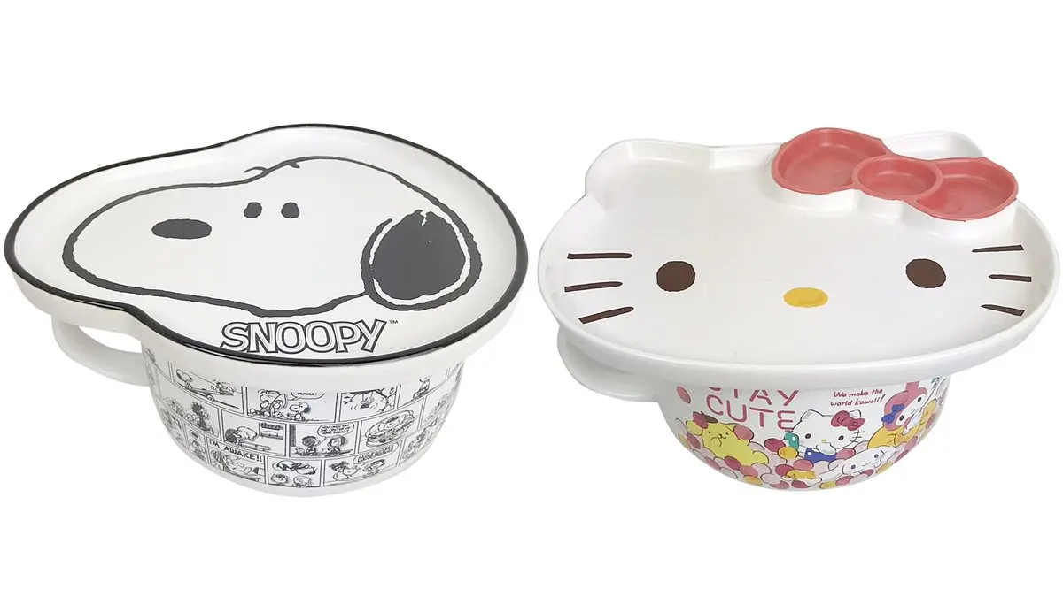 奴才們買爆啦!Hello Kitty、史努比推16款聯名周邊,先收「陶瓷碗盤組」 奴才們買爆啦!Hello Kitty、史努比推16款聯名周邊,先收「陶瓷碗盤組」