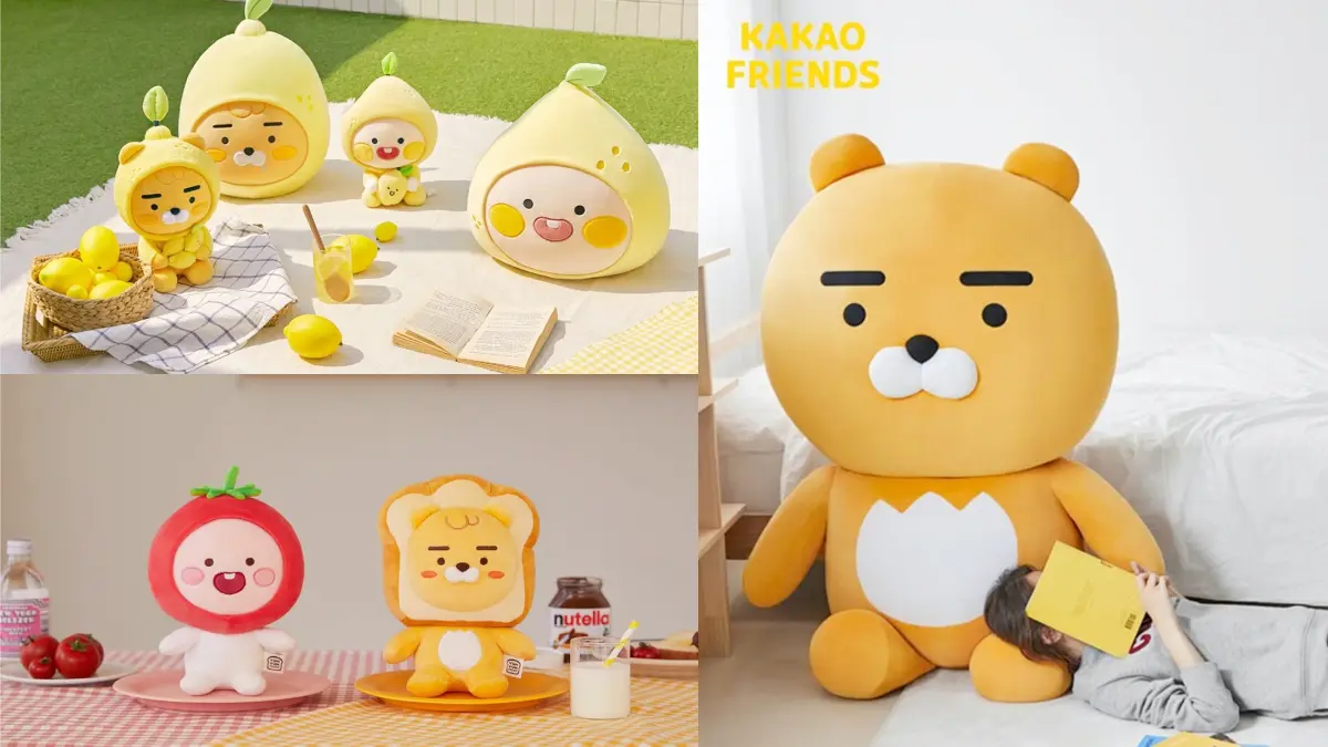 800樣爆萌商品逛起來!「KAKAO FRIENDS 華山期間限定店」6/11登場,156公分萊恩抱回家