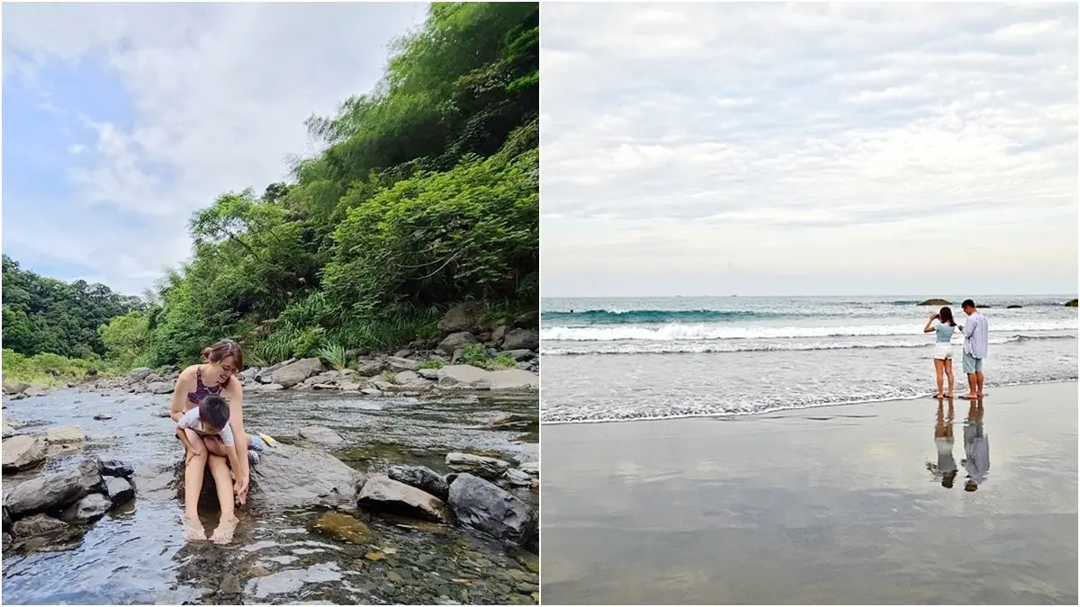 【全台精選9清涼戲水景點】玩水囉！祕境海灘拍天空之鏡、水圳當漂漂河、瀑布嗨玩獨木舟